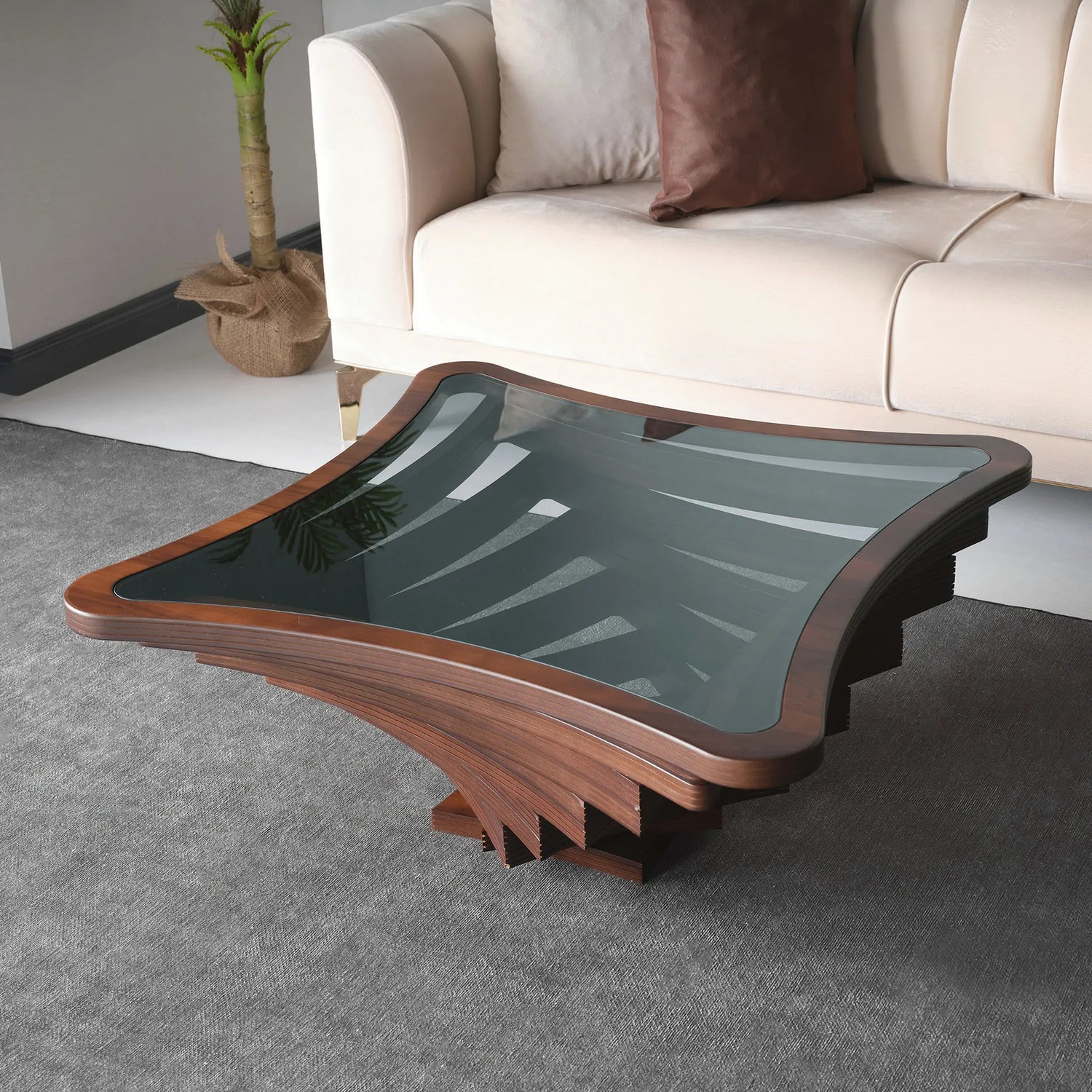 Lodos Model Coffee Table, By Papella Design